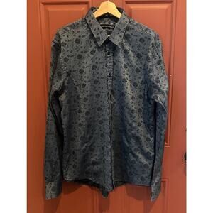 Michael & David Navy Dress Shirt